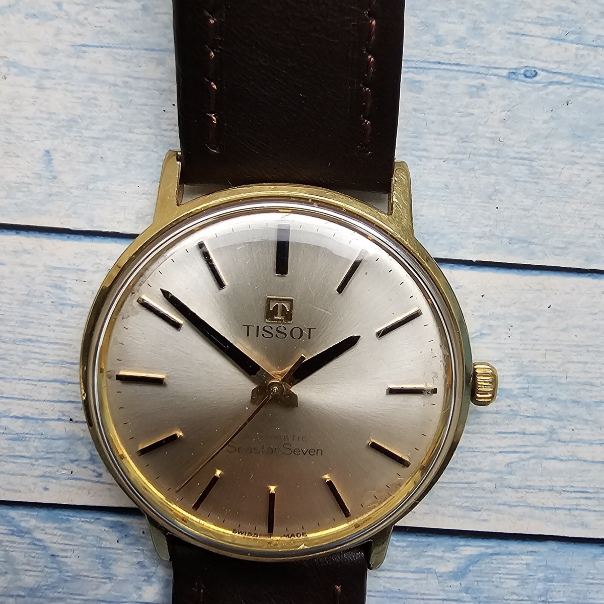 Vintage Tissot Seastar Seven Automatic Men's Watch | eBay