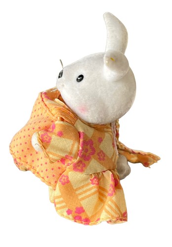 Lil Woodzeez Bunny Rabbit Amelia W/ Dress Outfit Countryside Cottage Hoppingood - Picture 6 of 8