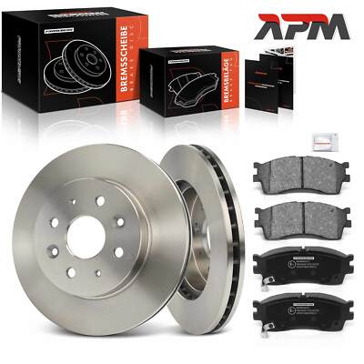 Bremsscheiben Bremsbeläge Vorne 254mm für KIA Rio DC Sephia FA Shuma II Clarus