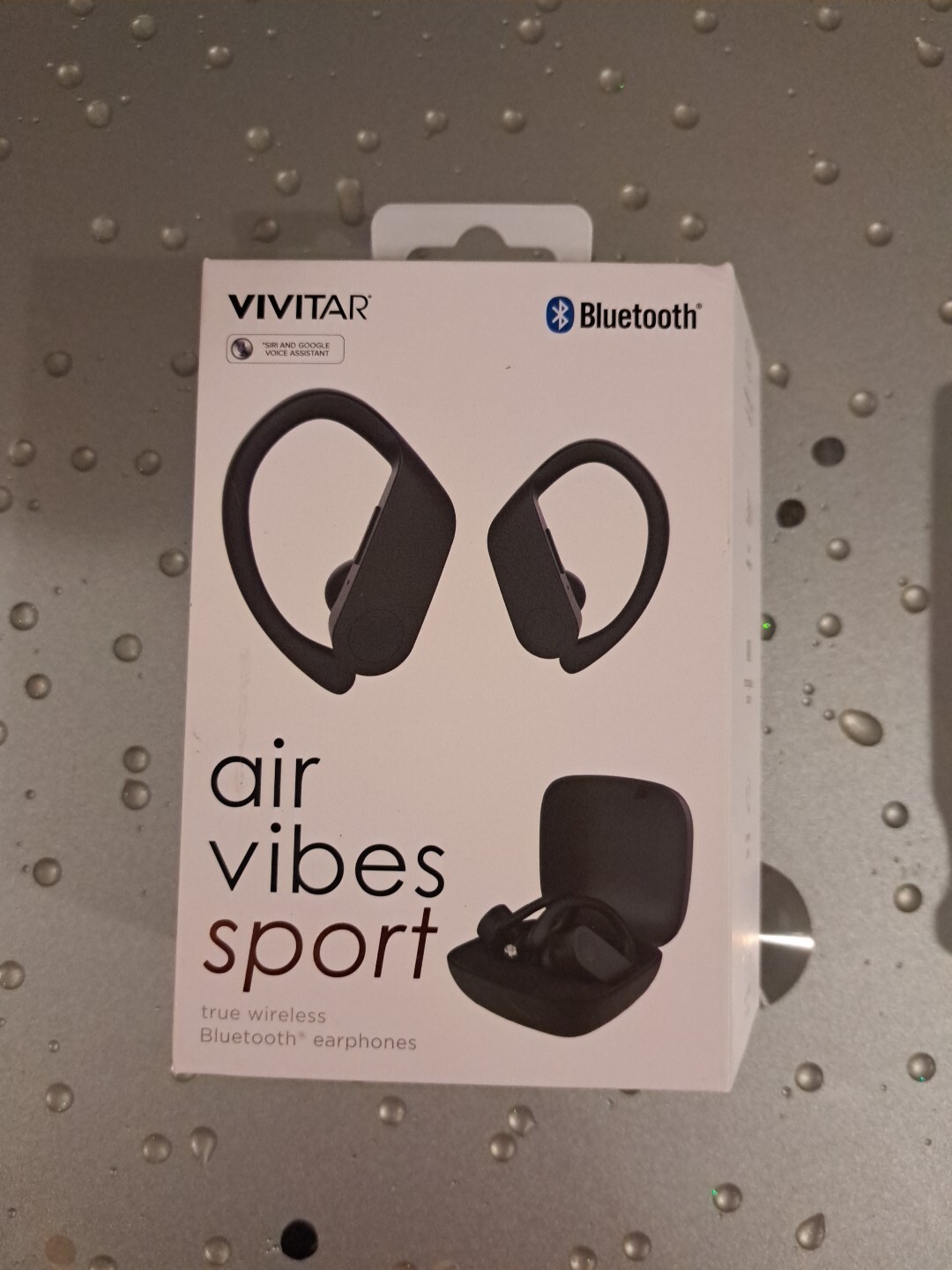 Vivitar Air Vibes Sport BLUETOOTH true wireless earphones/Charging Case