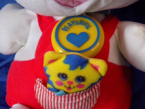 Playskool Busy Puppy Plush Activity Toy w Crinkle Ear Rattle Squeak Toy VTG 1988 - Picture 3 of 7