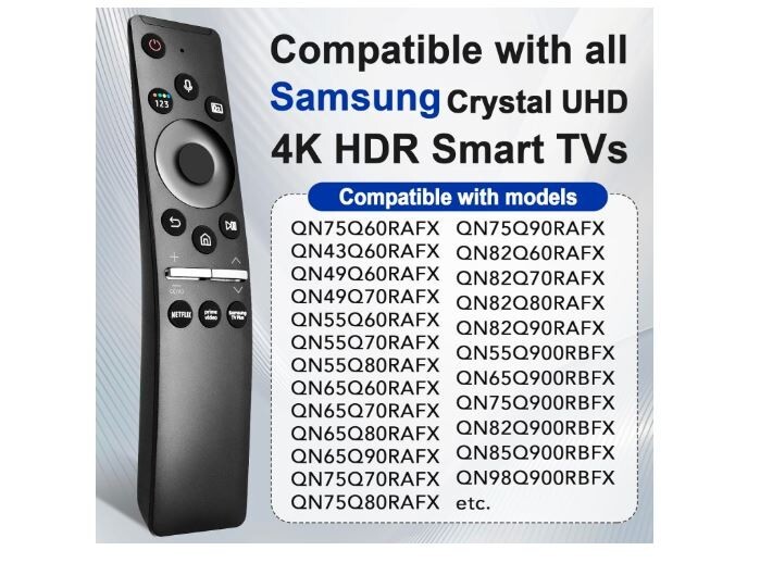 Universal Voice Remote for Samsung Smart TV & Other Devices