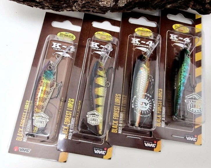 Hybrida K4 Crankbait Wobbler 6,5cm 6g schwimmend 5 Farben