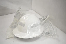 MSA V-Gard Type 1 Full Brim Hard Hat White Safety Helmet Dominion Energy Logo