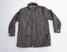 Cabano Classicline Giacca Uomo UK 40 Marrone Parka Zip Tasche