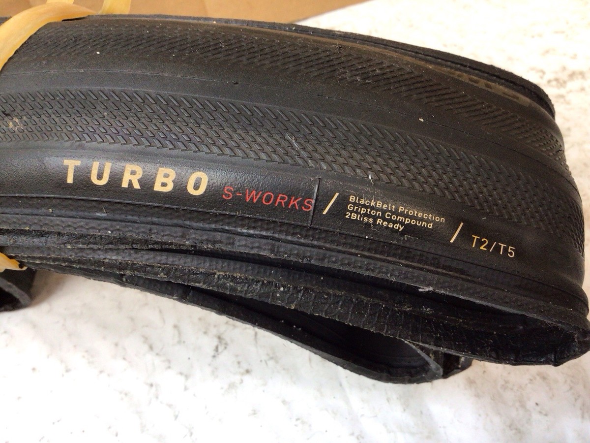 S Works Turbo 700 x 28c T2/T5 2Bliss Road Tire Tubeless Compatible