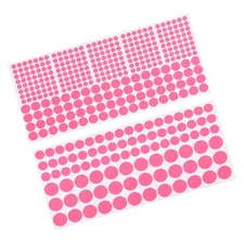 Glow in the Dark Tape Dots 0.2" 0.39" 0.59" Dots 407 Glow Dots Pink 1set