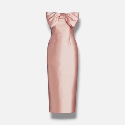 Alexia María Women's Pink Signature Collection Bettina Dress Size 8