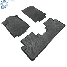 Floor Mats For Honda Crv 2012-2014 2015 2016 3pcs Tpe All Weather Cargo Liner Floor Mats For Honda Crv 2012-2014 2015 2016 3pcs Tpe All Weather Cargo Liner