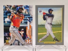 Yordan Alvarez RC 2020 Topps Lot Update Series #276 & Turkey Red #TR-6 