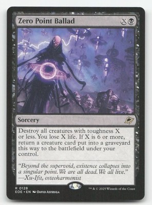 Zero Point Ballad 128 Rare Edge of Eternities Magic: The Gathering Near Mint