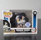 🔥Funko Pop! Demon Slayer: Obanai Iguro #1395 Rare Funko Shop Exc. W/Protector🔥