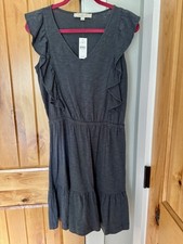 NWT LOFT Ruffle Tank Dress