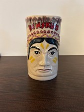 SylvaC rare Benskins Indian in headress made for Ind Coope Jug perfect condition