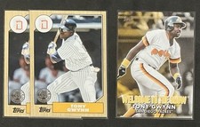 Tony Gwynn | 2022 Topps Series 1 - 1987 Topps Baseball/Welcome To The Show Lot