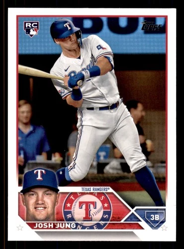 2023 Topps Josh Jung #529 Rookie Texas Rangers