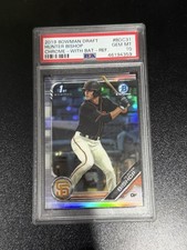 2019 Bowman Chrome Hunter Bishop 1st Bowman Refractor PSA 10 | Gem Mint