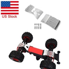 Stainless Front Rear Chassis Guard Skid Plate...