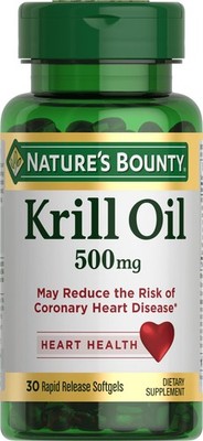 nature's bounty l carnitine tablets 500mg 30ct Nature's Bounty Krill Oil Softgels, 500 Mg, 30 Ct