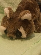 Vintage Russ Berrie Jimmy Raccoon Plush Toy 13  Item 526 Stuffed Animal