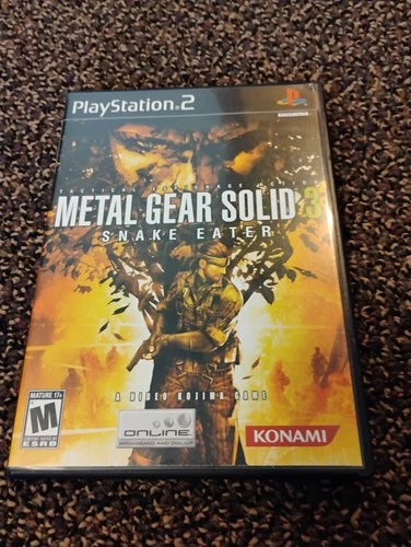 Metal Gear Solid 3: Snake Eater PlayStation 2 ps2 CIB Tested
