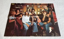 Status Quo 1975 Shamrock Saloon Sparks Swedish Poster Magazine 1970s Vintage