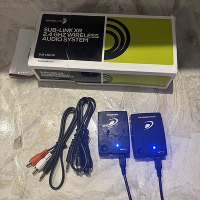 Dayton Audio Sub-Link XR (WT-1 transmitter + WR-1 receiver)