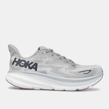 Hoka Clifton 9 Men Shoe Trainer Running Comfort Grey
