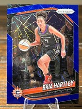 2025 Panini WNBA Prizm #86 Bria Hartley Blue Velocity Prizm Connecticut Sun