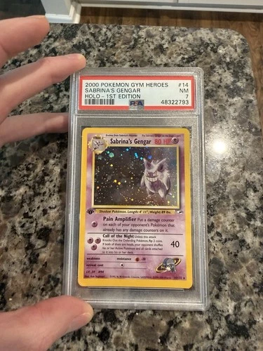 Pokémon TCG Sabrina's Gengar Gym Challenge 14/132 1st Edition Rare