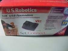 us robotics 56k USB fax modem new old stock