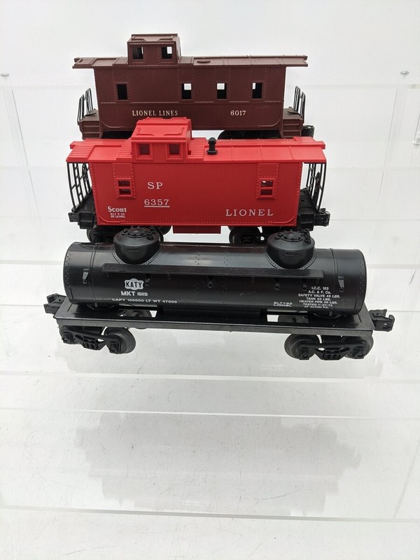 Lionel O Vintage Gauge Assorted Freight Cars 16119, 6357, 6017 [3] EX
