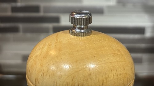 Penzeys Gewürze Gesundheit Vintage Pfeffermühle 6,5" Edelstahl TOP - Bild 10 von 10