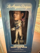 Shohei Ohtani’s Masterpiece 1 of 2 Dodgers SGA 2026 Bobblehead Greatest Game NIB