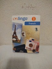 Onlingo Learn FRENCH Language Level 1 CD 3 Disc Set. A