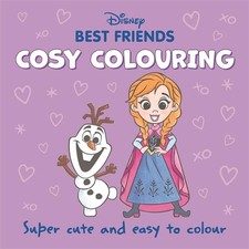 Disney Best Friends: Cosy Colouring by Walt Disney Paperback Book