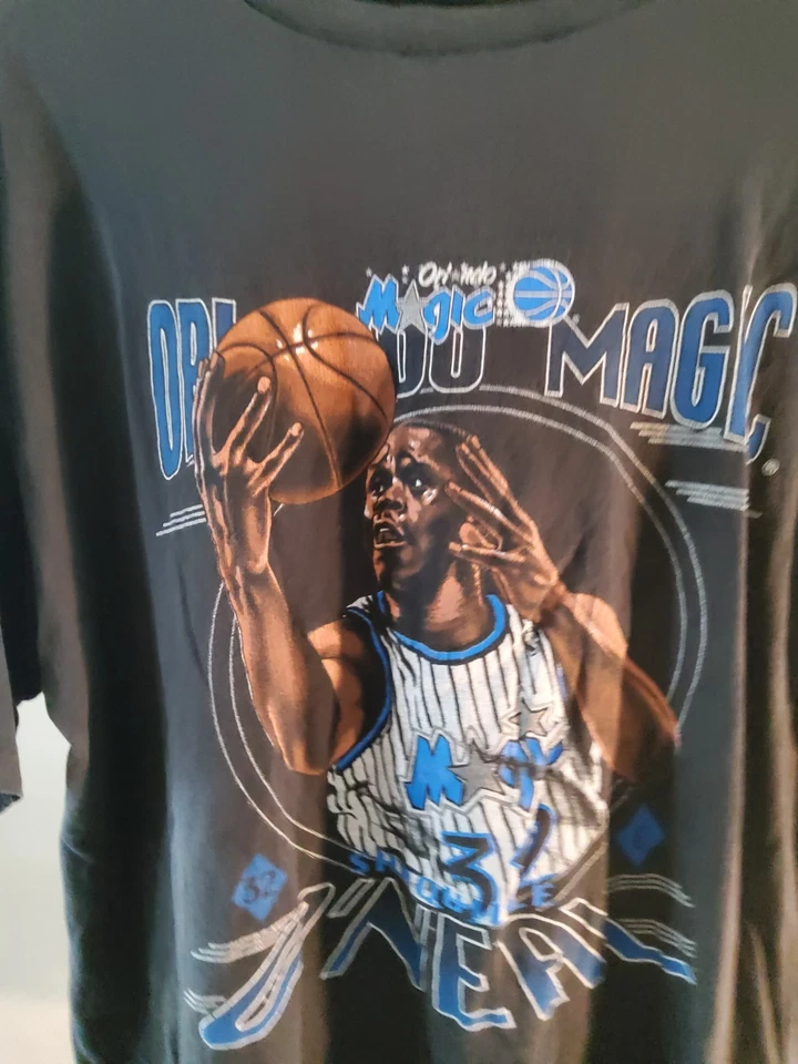 Nutmeg Orlando magic shaquille O,NEAL TSHIRT STITCH VTG JERSEY SZ XL - Image 4 of 4
