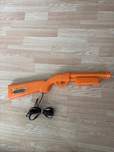 Big Buck HUNTER Pro Arcade TV Video Game Gun Only(No Sensor Orange Plug and play