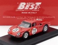 Best Model 1/43 Ferrari 250LM Le Mans 1964 Dumay Statisches Modell Diecast