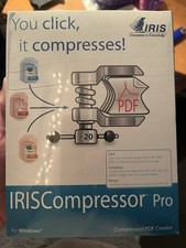 IRIS Compressor Pro Software For Windows/PC - PDF Compression OCR