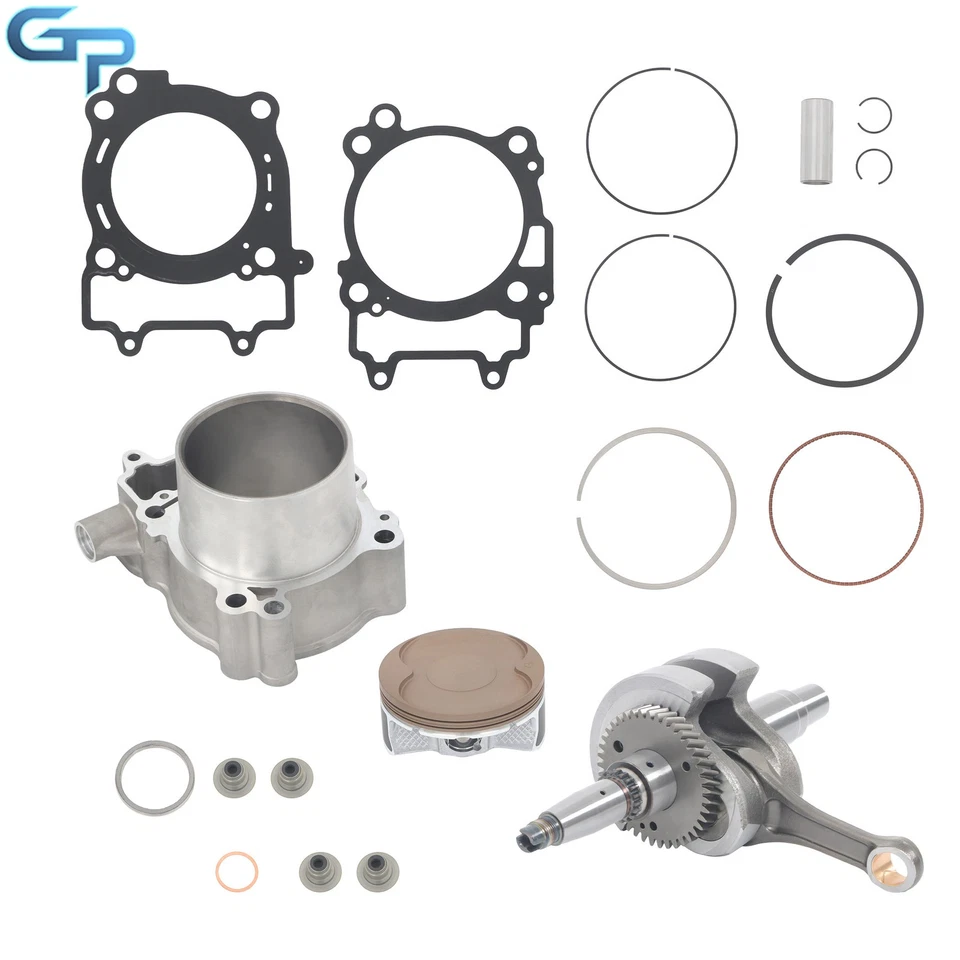 Kit completo de reconstrucción de motor cigüeñal + cilindro 2012-2016 para Polaris RZR 570 Foto 2 de 4