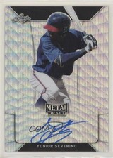 2018 Leaf Metal Draft Wave Foil Yunior Severino #BA-YS1 Auto 7qg