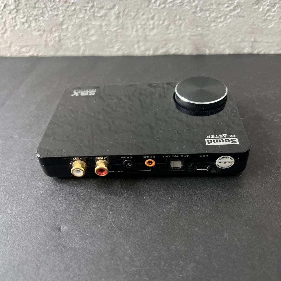 Creative Sound Blaster X-Fi Surround 5.1 Pro USB Sound Card SB1095 TESTED - Image 4 of 4