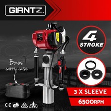 Giantz Petrol Post Driver 38CC 4-Stroke Rammer Pile Star Picket Fence Hole Drive