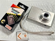 Sony Cybershot DSC-W330 Steady Shot Digital Camera 14.1 MP Silver- TESTED/WORKS