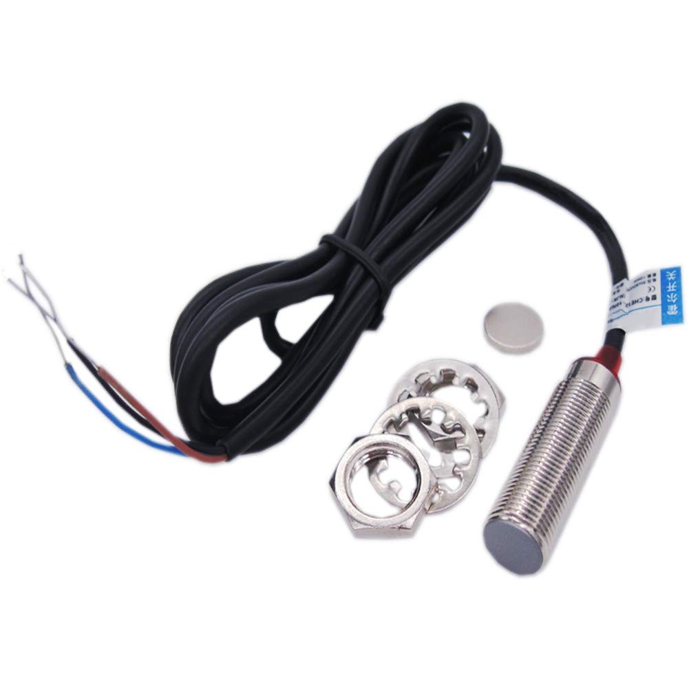 Hall Inductive Sensor Twidec/10mm Hall Effect Proximity Sensor Inductive Switch NPN NO ...