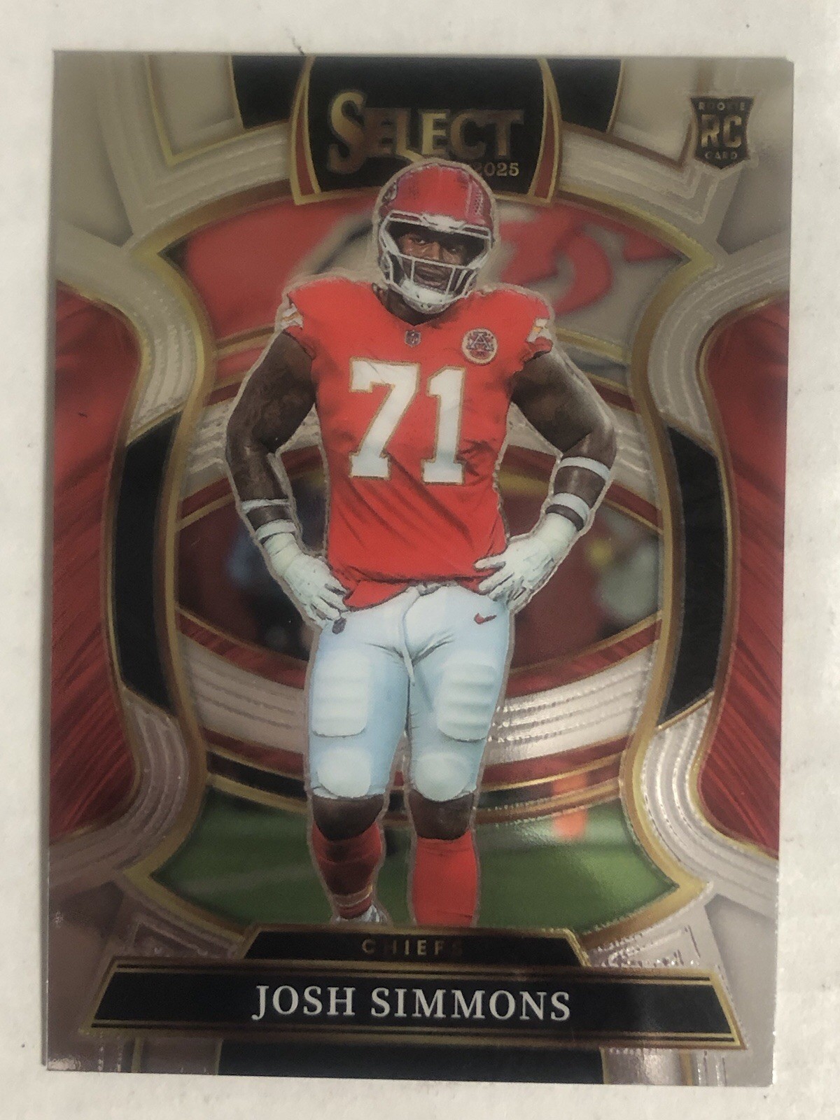 Josh Simmons Panini Select #8 Base