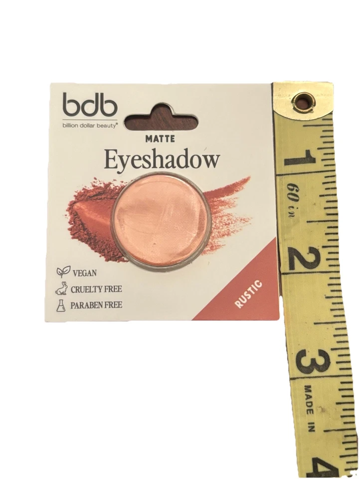 Billion Dollar Beauty BDB 防水哑光磁性眼影盘质朴 0.042 盎司 — 第 3/3 张图片