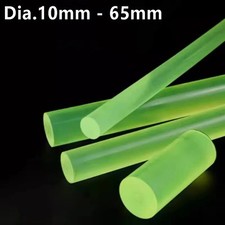 500mm Long PU Polyurethane Solid Elastic Round Rod Bar Stick Dia.20mm - 35mm