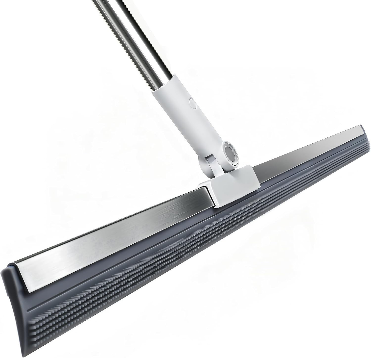 19.7'' Large Floor Squeegee for Concrete Floor with 51''-58'' Telescoping Stainl